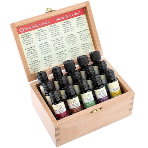 Australia in a Box Essential Oil Box, aromatherapy boxes Australia, aromatherapy oil boxes Australia, essential oil box set