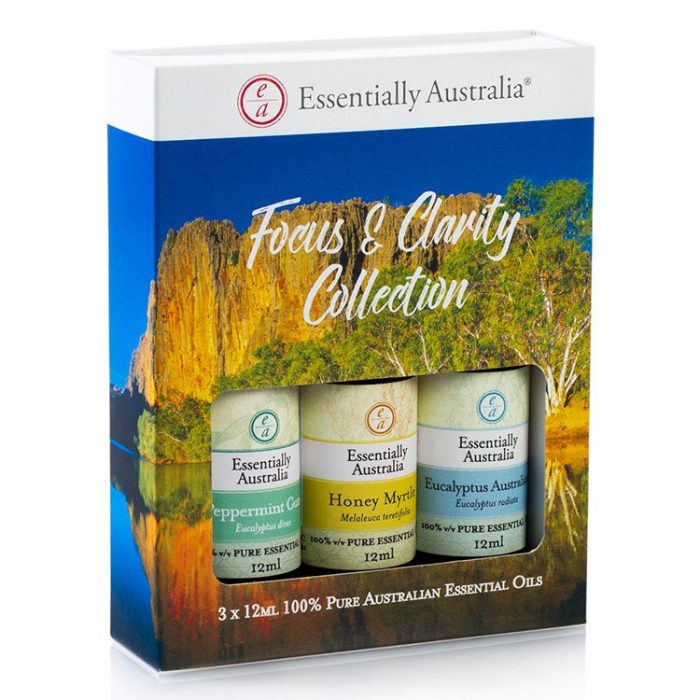 Focus & Clarity Collection Essential Oil Gift Pack, essential oil gift pack
